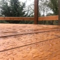 Stain and Sealer Application for Dock Maintenance and Repair